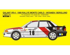 Decal – Mitsubishi Galant - 1989 Rallye Monte Carlo - Vatanen / Berglund